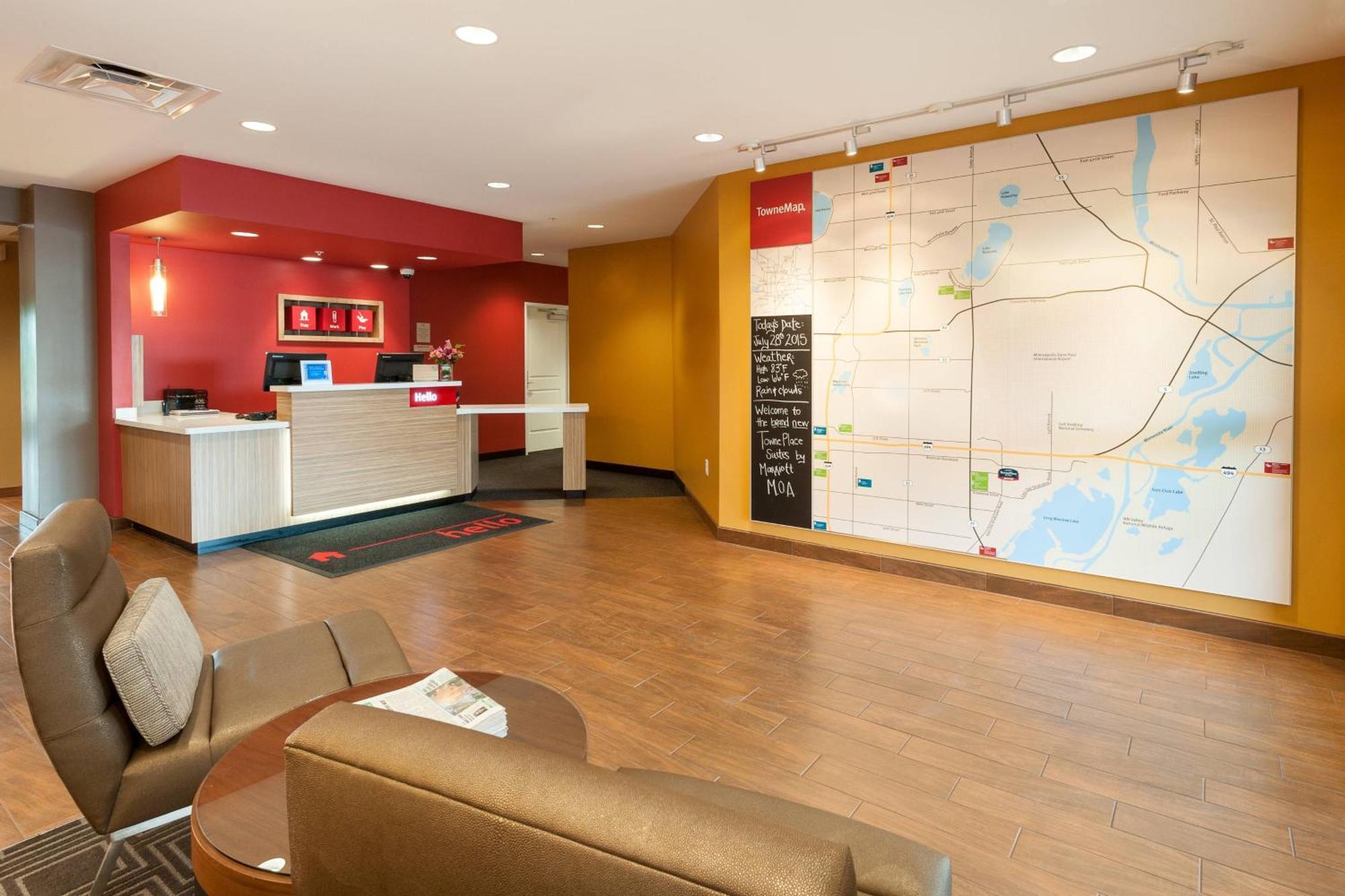 Towneplace Suites By Marriott Minneapolis Near Mall Of America Блумингтън Екстериор снимка